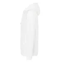Hanorac cu gluga, iqoniq, 2610E15877, Unisex, Bumbac, Alb, XS