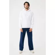   Hanorac cu gluga, iqoniq, 2610E15877, Unisex, Bumbac, Alb, XS
