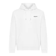   Hanorac cu gluga, iqoniq, 2610E15878, Unisex, Bumbac, Alb, XXL