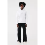   Hanorac cu gluga, iqoniq, 2610E15878, Unisex, Bumbac, Alb, XXL