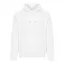 Hanorac cu gluga, iqoniq, 2610E15880, Unisex, Bumbac, Alb, 3XL
