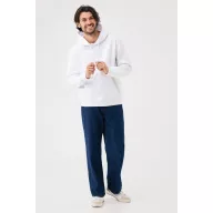   Hanorac cu gluga, iqoniq, 2610E15880, Unisex, Bumbac, Alb, 3XL