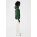 Hanorac cu gluga, iqoniq, 2610E15791, Unisex, Bumbac, Verde Forest, XXS