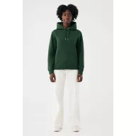   Hanorac cu gluga, iqoniq, 2610E15792, Unisex, Bumbac, Verde Forest, 3XL