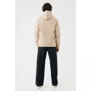 Hanorac cu gluga, iqoniq, 2610E15777, Unisex, Bumbac, Bej Dessert, L
