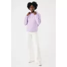 Hanorac cu gluga, iqoniq, 2610E15803, Unisex, Bumbac, Violet Lavender, S
