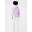 Hanorac cu gluga, iqoniq, 2610E15807, Unisex, Bumbac, Violet Lavender, XXS