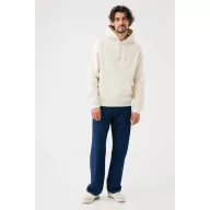   Hanorac cu gluga, iqoniq, 2610E15851, Unisex, Bumbac, Natur, 4XL