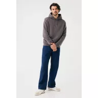   Hanorac cu gluga, iqoniq, 2610E15751, Unisex, Bumbac, Gri Anthracite, L