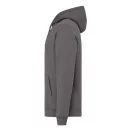 Hanorac cu gluga, iqoniq, 2610E15753, Unisex, Bumbac, Gri Anthracite, S