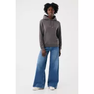   Hanorac cu gluga, iqoniq, 2610E15756, Unisex, Bumbac, Gri Anthracite, XXL
