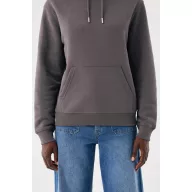   Hanorac cu gluga, iqoniq, 2610E15756, Unisex, Bumbac, Gri Anthracite, XXL