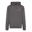 Hanorac cu gluga, iqoniq, 2610E15758, Unisex, Bumbac, Gri Anthracite, 3XL