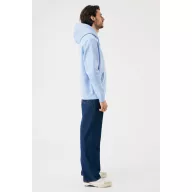   Hanorac cu gluga, iqoniq, 2610E15897, Unisex, Bumbac, Albastru Sky, L