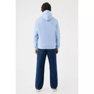   Hanorac cu gluga, iqoniq, 2610E15897, Unisex, Bumbac, Albastru Sky, L