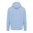 Hanorac cu gluga, iqoniq, 2610E15900, Unisex, Bumbac, Albastru Sky, XL