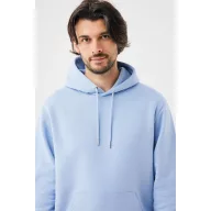   Hanorac cu gluga, iqoniq, 2610E15901, Unisex, Bumbac, Albastru Sky, XS