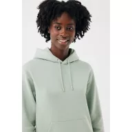   Hanorac cu gluga, iqoniq, 2610E15793, Unisex, Bumbac, Verde Ice, L