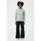 Hanorac cu gluga, iqoniq, 2610E15794, Unisex, Bumbac, Verde Ice, M