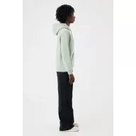   Hanorac cu gluga, iqoniq, 2610E15795, Unisex, Bumbac, Verde Ice, S