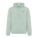 Hanorac cu gluga, iqoniq, 2610E15797, Unisex, Bumbac, Verde Ice, XS
