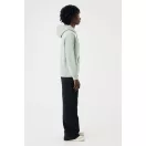 Hanorac cu gluga, iqoniq, 2610E15797, Unisex, Bumbac, Verde Ice, XS