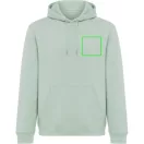 Hanorac cu gluga, iqoniq, 2610E15799, Unisex, Bumbac, Verde Ice, XXS