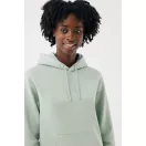 Hanorac cu gluga, iqoniq, 2610E15800, Unisex, Bumbac, Verde Ice, 3XL