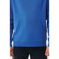   Hanorac cu gluga, iqoniq, 2610E15892, Unisex, Bumbac, Albastru Royal, XL