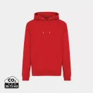 Hanorac cu gluga, iqoniq, 2610E15883, Unisex, Bumbac, Rosu, S