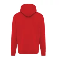   Hanorac cu gluga, iqoniq, 2610E15883, Unisex, Bumbac, Rosu, S