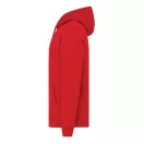 Hanorac cu gluga, iqoniq, 2610E15884, Unisex, Bumbac, Rosu, XL