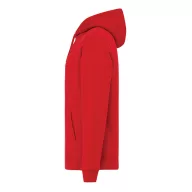   Hanorac cu gluga, iqoniq, 2610E15885, Unisex, Bumbac, Rosu, XS