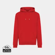   Hanorac cu gluga, iqoniq, 2610E15886, Unisex, Bumbac, Rosu, XXL