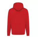 Hanorac cu gluga, iqoniq, 2610E15886, Unisex, Bumbac, Rosu, XXL