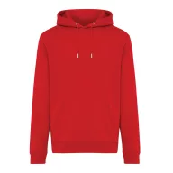   Hanorac cu gluga, iqoniq, 2610E15887, Unisex, Bumbac, Rosu, XXS
