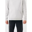 Hanorac cu gluga, iqoniq, 2610E15825, Unisex, Bumbac, Gri Light, 4XL