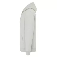   Hanorac cu gluga, iqoniq, 2610E15834, Unisex, Bumbac, Gri Light, 3XL
