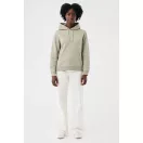 Hanorac cu gluga, iqoniq, 2610E15819, Unisex, Bumbac, Verde Light, S