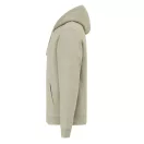 Hanorac cu gluga, iqoniq, 2610E15820, Unisex, Bumbac, Verde Light, XL