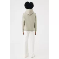   Hanorac cu gluga, iqoniq, 2610E15822, Unisex, Bumbac, Verde Light, XXL