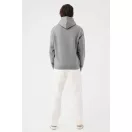Hanorac cu gluga, iqoniq, 2610E15811, Unisex, Bumbac, Gri Light Heather Anthracite, S