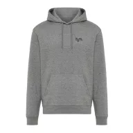   Hanorac cu gluga, iqoniq, 2610E15814, Unisex, Bumbac, Gri Light Heather Anthracite, XXL
