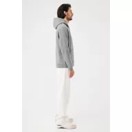  Hanorac cu gluga, iqoniq, 2610E15814, Unisex, Bumbac, Gri Light Heather Anthracite, XXL