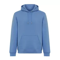   Hanorac cu gluga, iqoniq, 2610E15844, Unisex, Bumbac, Albastru Moon, M
