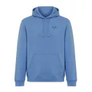 Hanorac cu gluga, iqoniq, 2610E15845, Unisex, Bumbac, Albastru Moon, S