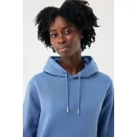   Hanorac cu gluga, iqoniq, 2610E15848, Unisex, Bumbac, Albastru Moon, XXL