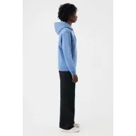   Hanorac cu gluga, iqoniq, 2610E15849, Unisex, Bumbac, Albastru Moon, XXS