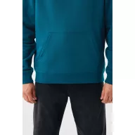   Hanorac cu gluga, iqoniq, 2610E15772, Unisex, Bumbac, Albastru Dark Teal, XL