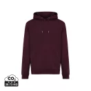 Hanorac cu gluga, iqoniq, 2610E15836, Unisex, Bumbac, Rosu Merlot, M
